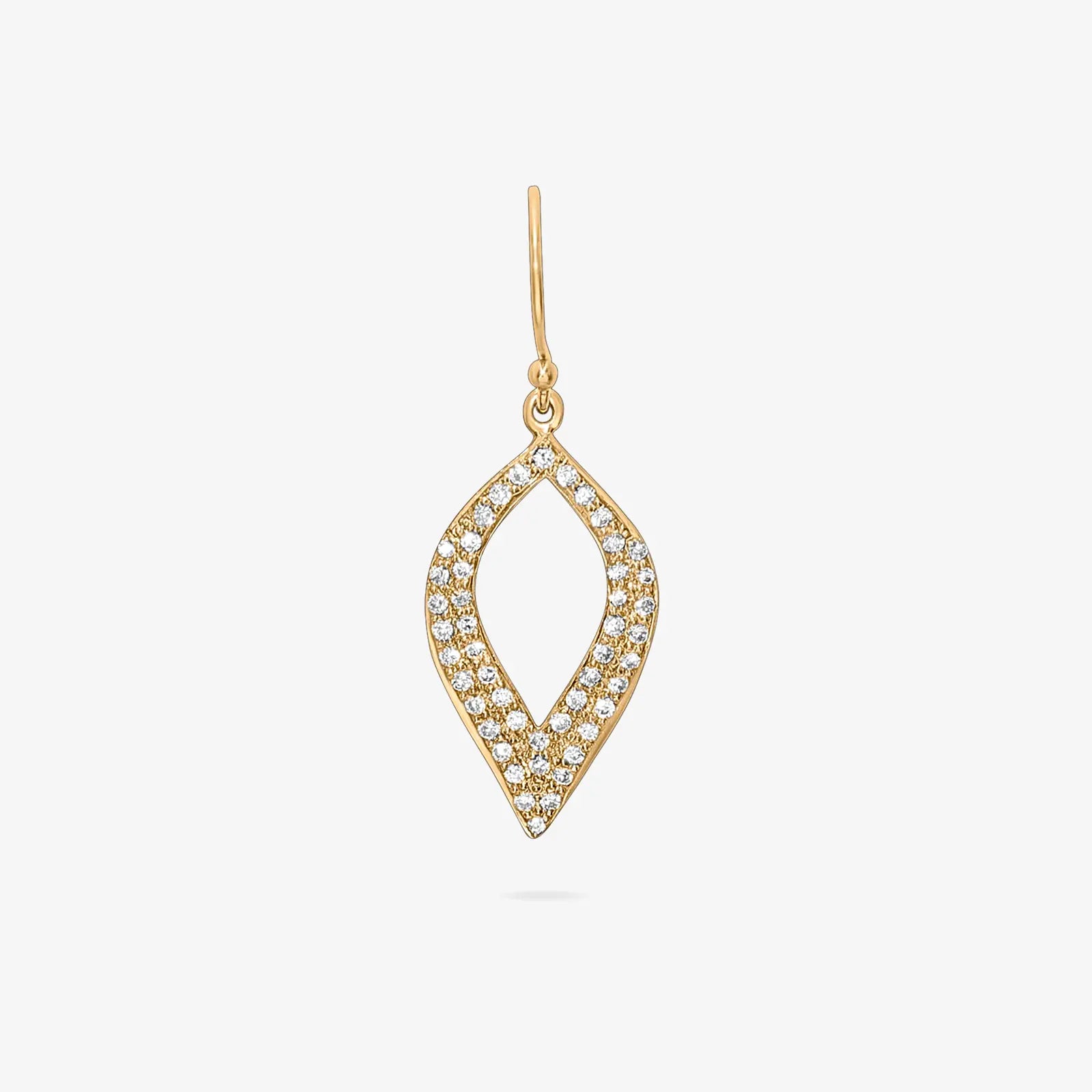 Pure Silver Gold Earrings Odyssey of Cubic Zircon - Tweov Jewels