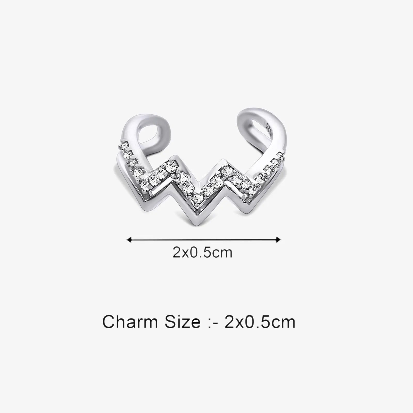Silver Wave Ring for Women - Tweov Jewels