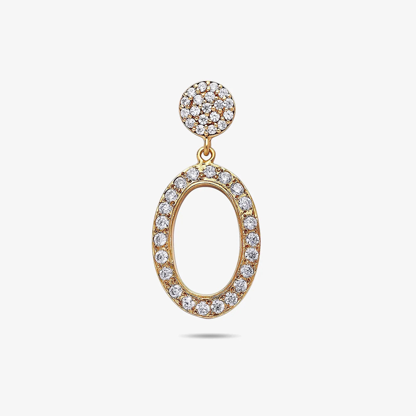 Pure Silver Earrings - Made With Rich CZ Stone - Tweov Jewels