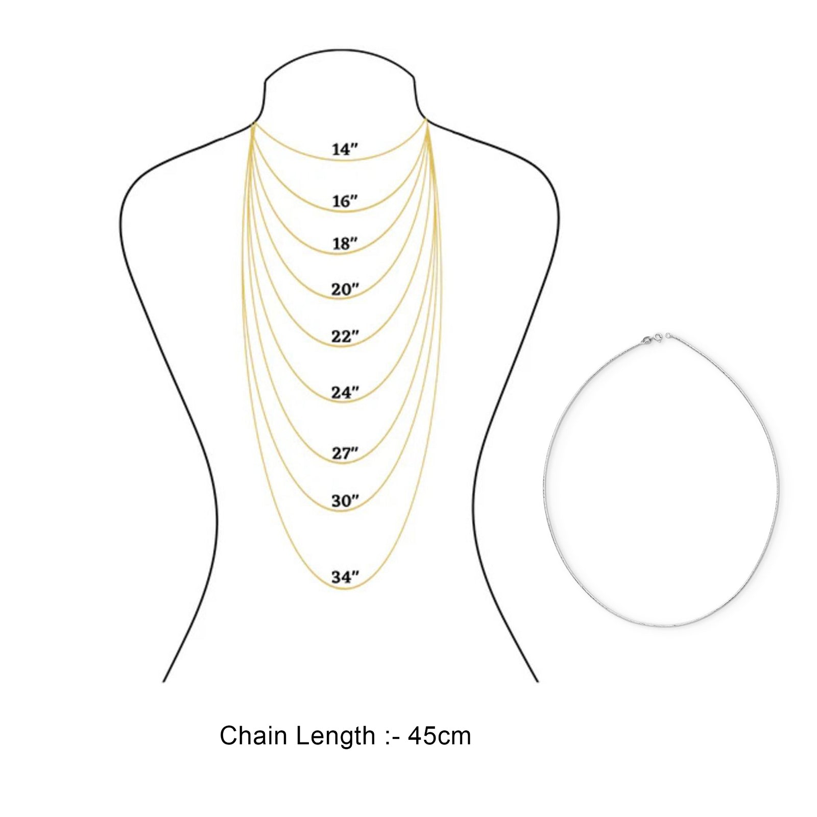 Pure 925 Sterling Silver Thin Snake Chain - Tweov Jewels