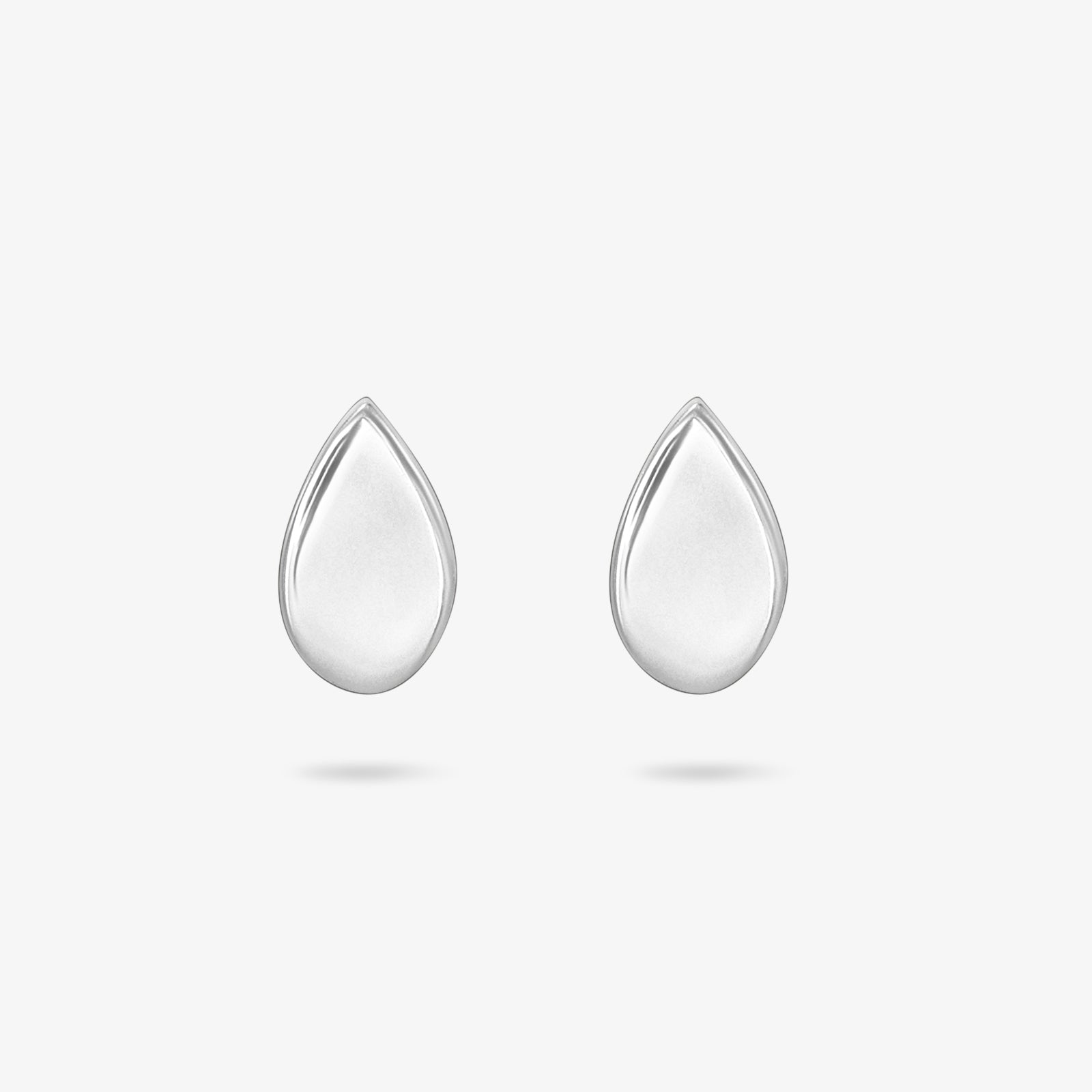 Pure 925 Sterling Silver Raindrop Stud Earrings for Women - Tweov Jewels