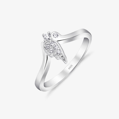 Butterfly Wings Silver Ring - Tweov Jewels
