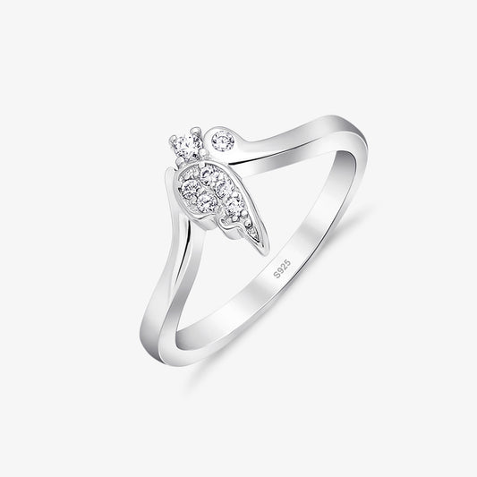 Butterfly Wings Silver Ring - Tweov Jewels