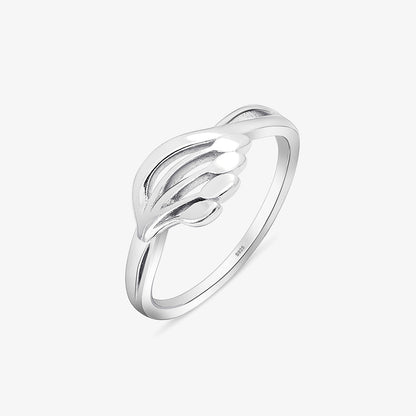 Wavy Petal Silver Ring - Tweov Jewels