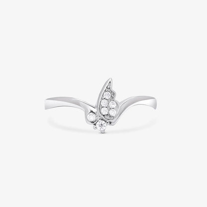 Butterfly Wings Silver Ring - Tweov Jewels