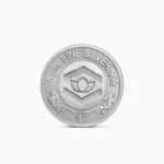 Pure 5gm Silver Coin - Spiritual Laxmi-Ganesh Design - Tweov Jewels