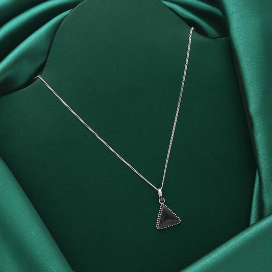 Contemporary Black Beauty Pendant - Tweov Jewels