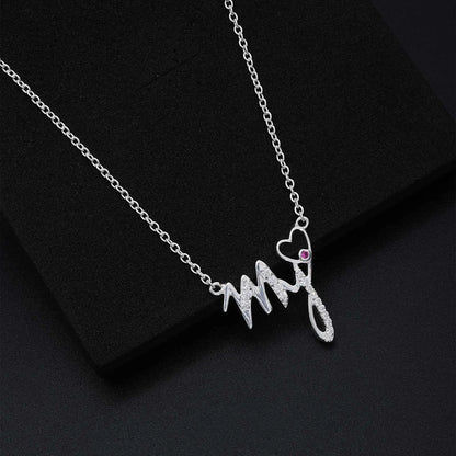 My Heart Silver Necklace - Tweov Jewels