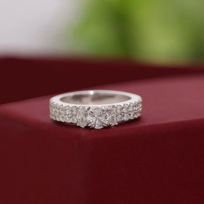 Silver Solitaire CZ Stylish Ring - Tweov Jewels
