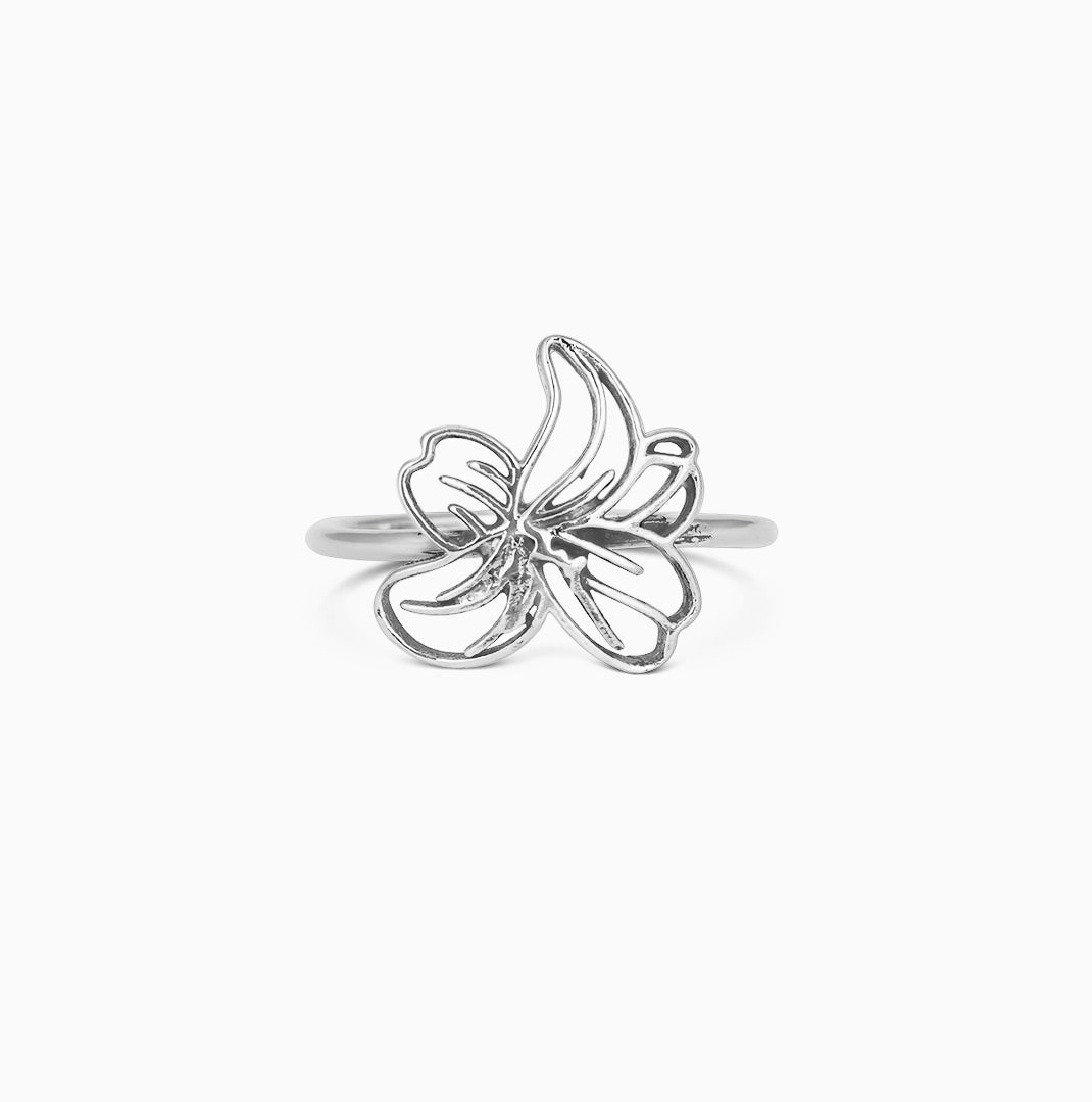 Pure Silver Ring - Made With Angel Wings - Tweov Jewels