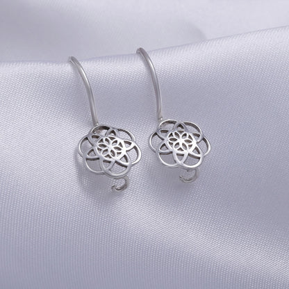 Daily Cosmos Simple Silver Earrings - Tweov Jewels
