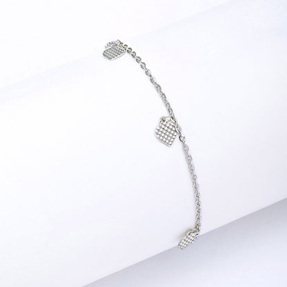 925 Sterling Silver Leaf Chain Bracelet  – Nature Inspired - Tweov Jewels