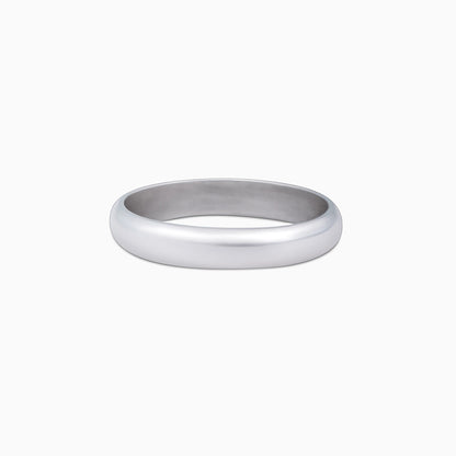 Pure Silver Ring - Hidden Promising Plain Design - Tweov Jewels