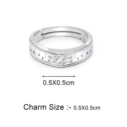 Cut-Out Band Ring for Women - Tweov Jewels