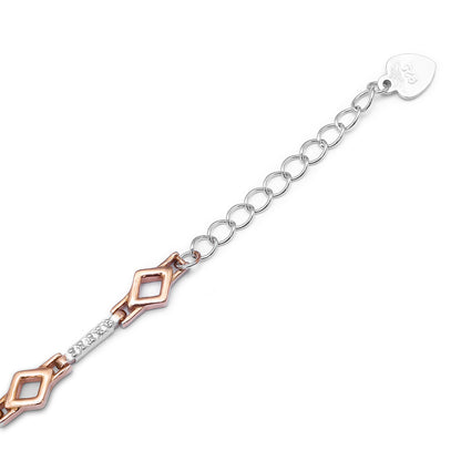 Stylish Silver Link Chain Bracelet - Tweov Jewels