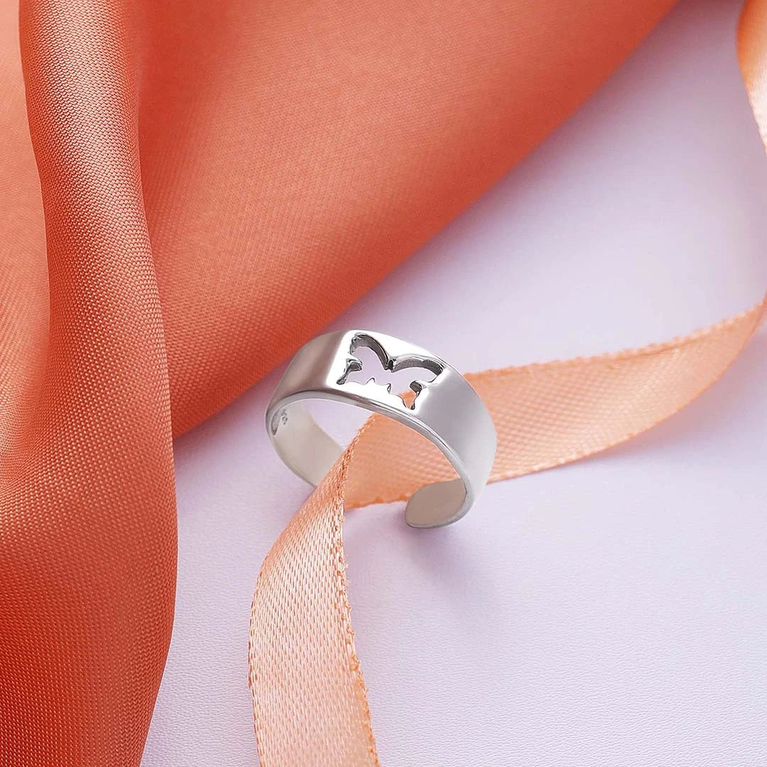 Her King’s Silver Couple Ring - Tweov Jewels