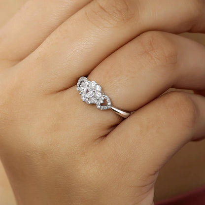 CZ Cluster Ring for Women