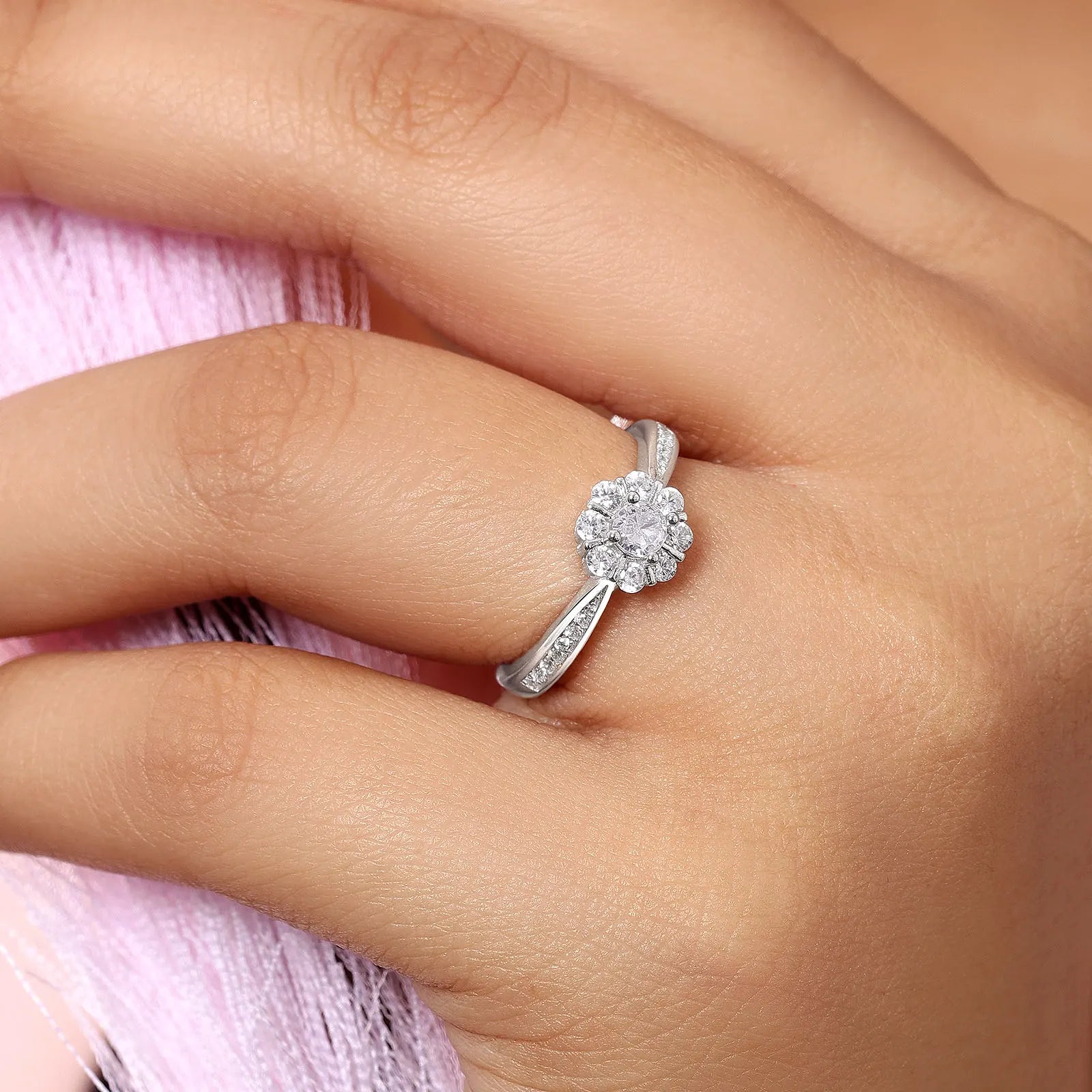 CZ Crystal Ring for Women - Tweov Jewels