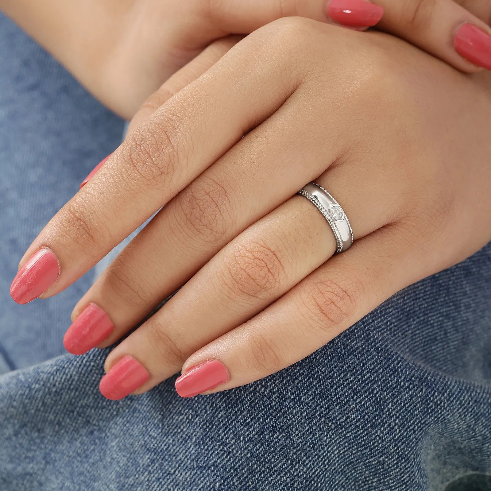 Classic CZ Silver Ring for Women - Tweov Jewels