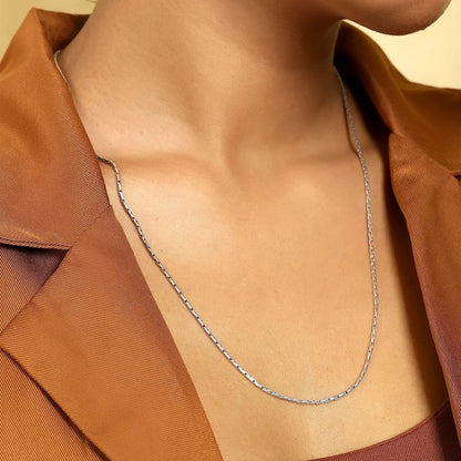 Designer Silver Box Chain - Tweov Jewels