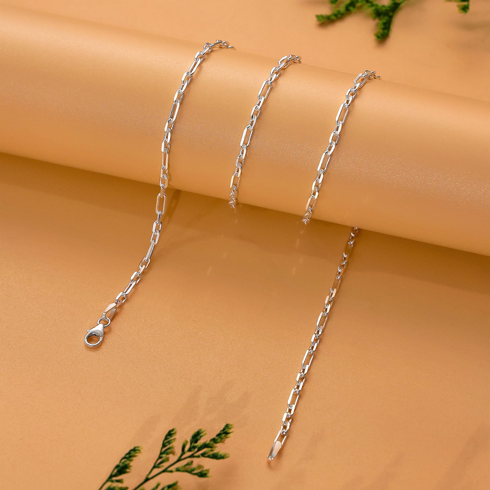 925 Sterling Silver Clip Design Chain for Men - Tweov Jewels