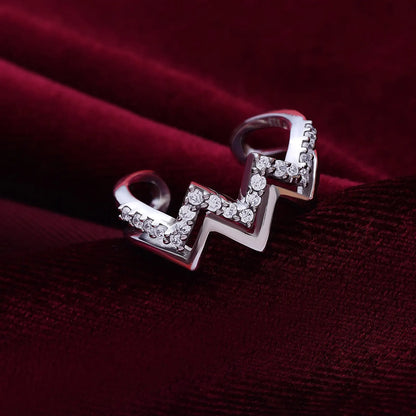 Silver Wave Ring for Women - Tweov Jewels