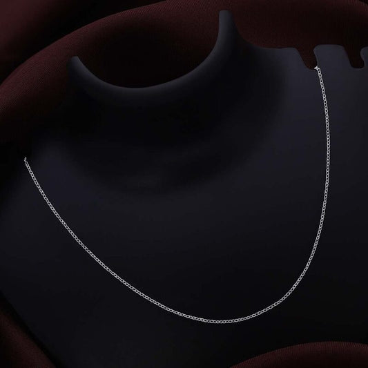 Pure 925 Silver Chain - Rolo Rope Chain For Women - Tweov Jewels