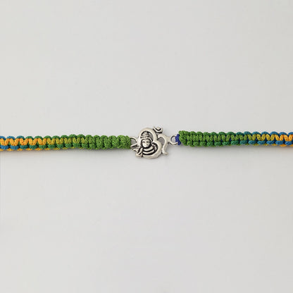 Shivay Silver Rakhi - Tweov Jewels