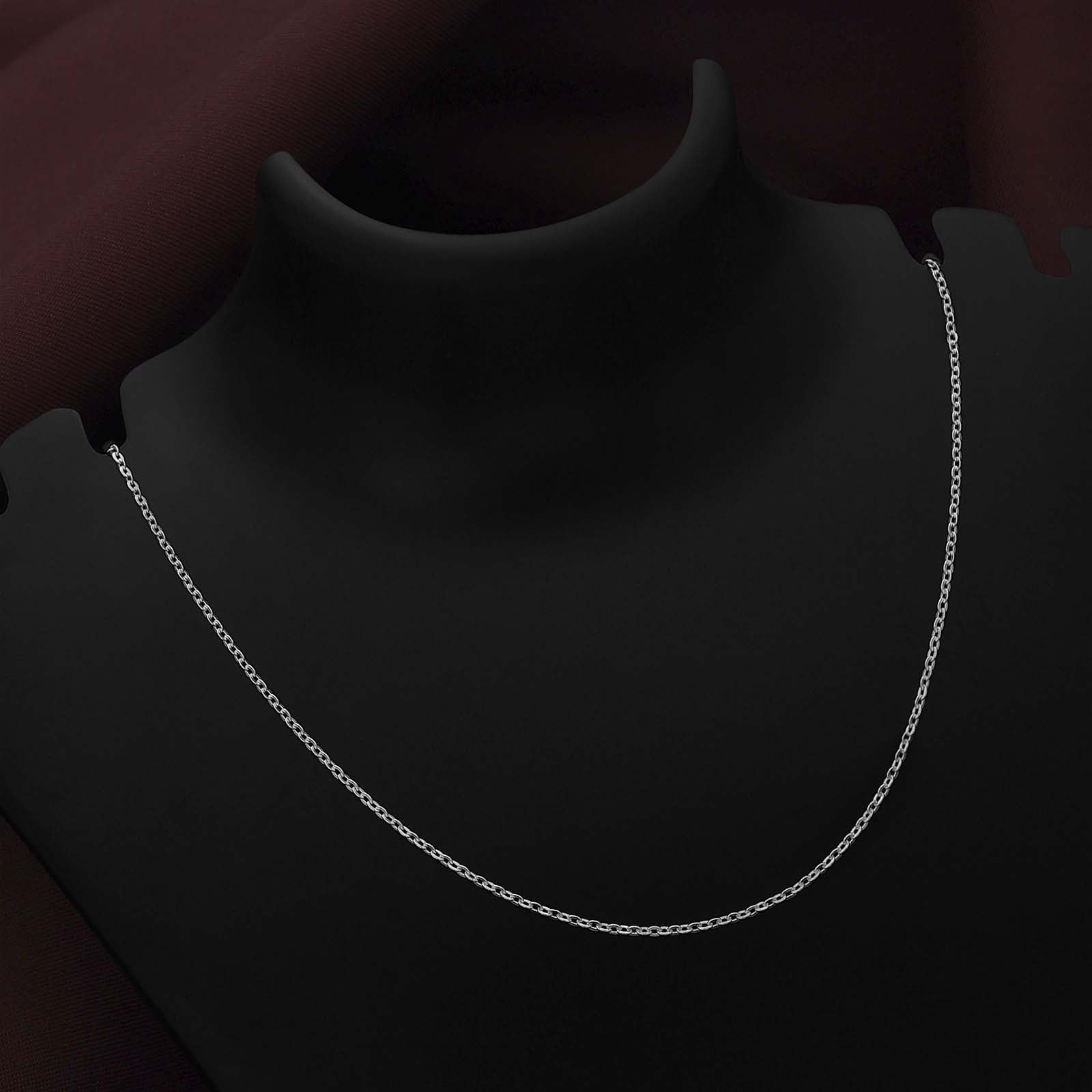 Pure 925 Silver Chain Interwind Luxury Design For Women