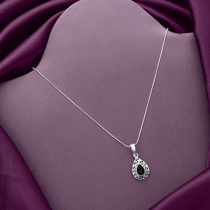The Murky Blackstone Pendant - Tweov Jewels