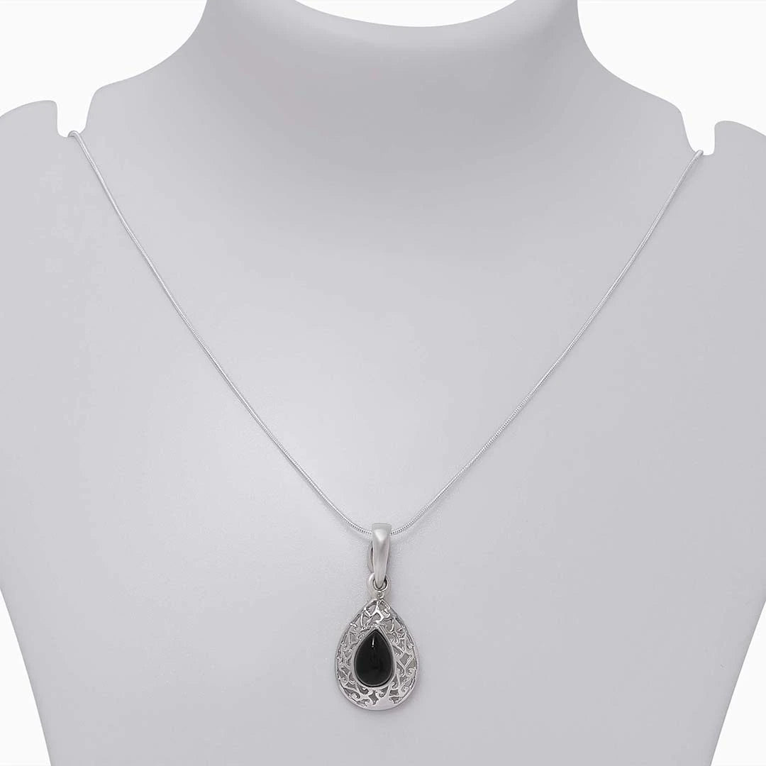 The Murky Blackstone Pendant - Tweov Jewels