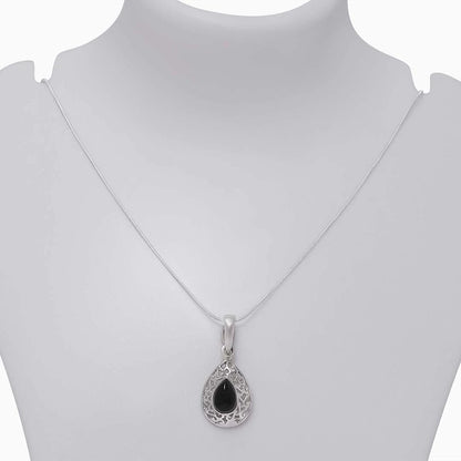 The Murky Blackstone Pendant - Tweov Jewels