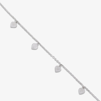 925 Sterling Silver Leaf Chain Bracelet  – Nature Inspired - Tweov Jewels