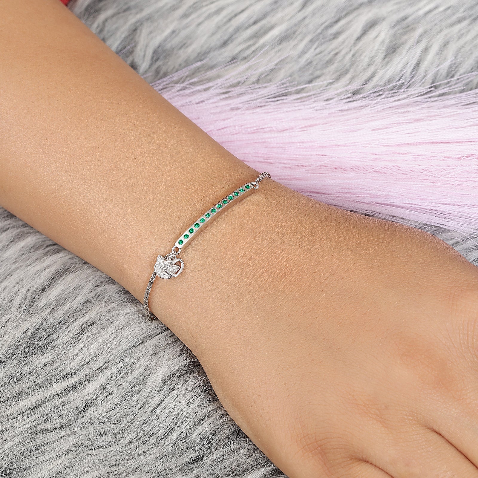 Silver Forever Friendship Bracelet - Tweov Jewels