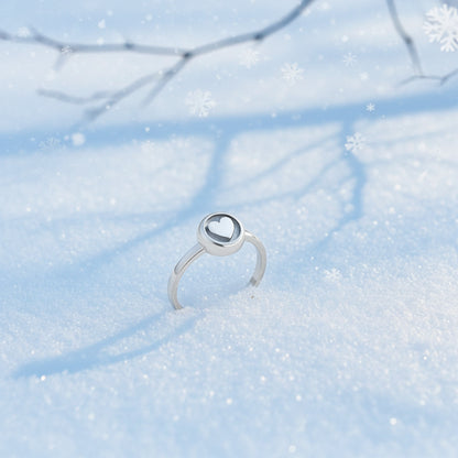 Heart Silver Ring