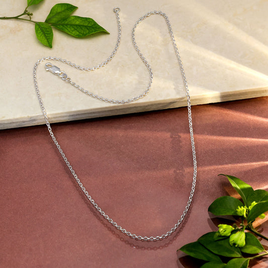 Pure 925 Silver Chain - Mariner's Anchor Chain Model - Tweov Jewels