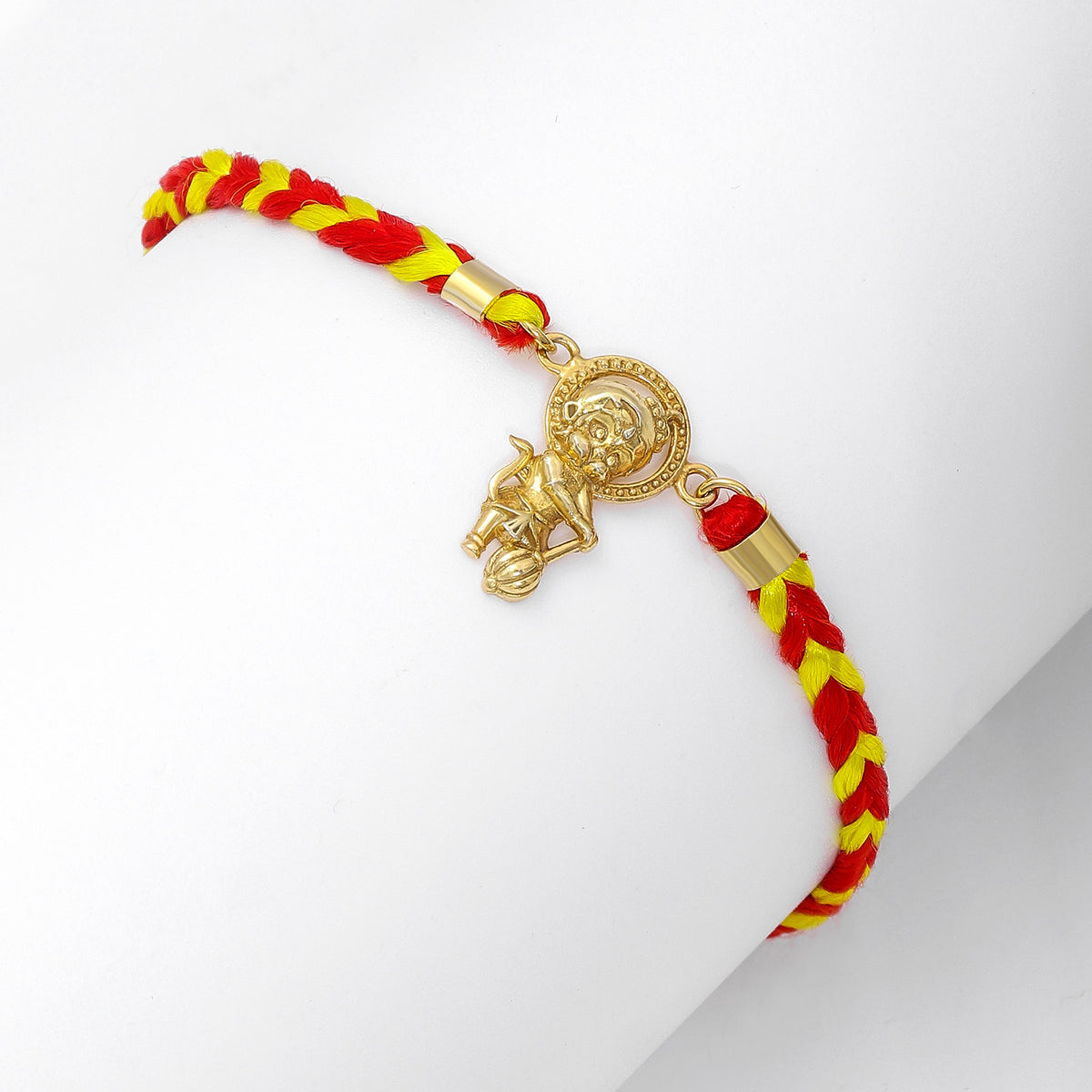 Pure Silver Baby Hanuman Rakhi - Emblem of Loyalty - Tweov Jewels