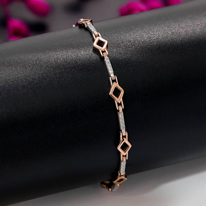 Stylish Silver Link Chain Bracelet - Tweov Jewels