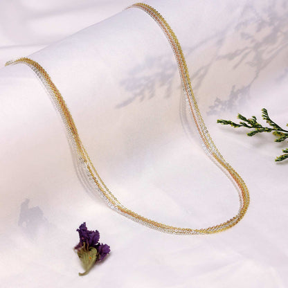 Pure Silver Chain - Multi-metal & Versatile Symphony - Tweov Jewels