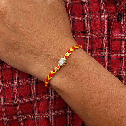 Original Silver Rakhi - Timeless Elegance With Oval Essence - Tweov Jewels